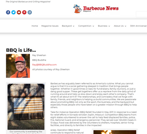 BBQ is Life... Ray Sheehan on Barbecue News