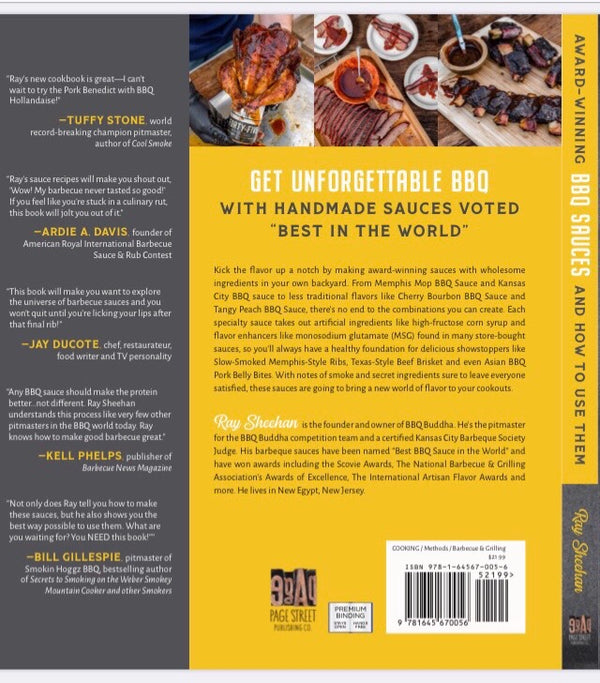 Award Winning BBQ Sauces and How To Use Them-Author signed copy